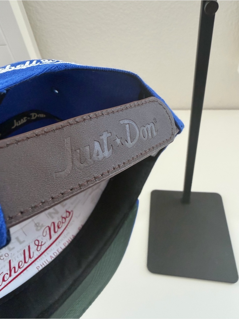 Mitchell & Ness NBA Just Don Draft Warriors Snapback Cap - Picture 4 of 8